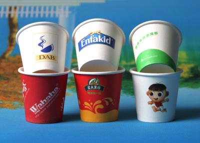 China Personalized Cute 6.5oz Single Wall Paper Cups Biodegradable For Parties for sale