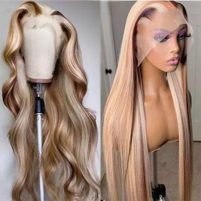 China Body Wave 13x4 Brazilian Hair Hd Lace Front Wigs 180% Density Virgin Hair 10A Human Hair Raw Color Wigs For Black Women for sale