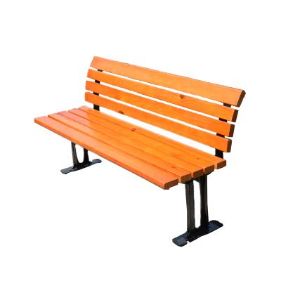 China solid wood wpc bench stainless steel chair cast metal garden bench à venda