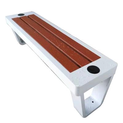 Κίνα Modern Best Price Flat Galvanized Steel Metal Public Park Outdoor Smart Sunbeds προς πώληση