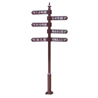 中国 Customized High Quality Stainless Steel Galvanized Customized Road Street Signs Panel 販売のため