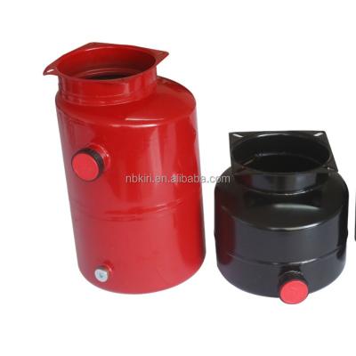 China Wear Resistant Round 8L Hydraulic Oil Tank For Mini Power Pack Hydraulic Oil Tank For Hydraulic Power Unit / Power Pack Fuel Tank For Dump Truck for sale