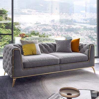 China Other New Model 5503 European Style Velvet Sofa Set Modern Luxury Furniture Designs Living Room Sofas For Home for sale