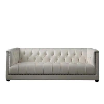 China Contracted and Contemporary Loop Pull Fabric Tufted Art Light and Luxurious Nordic Living Room Sofa for sale