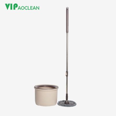 China VIPaoclean Viable 360 ​​Degree Rotation Floor Mop Magic Bucket for sale