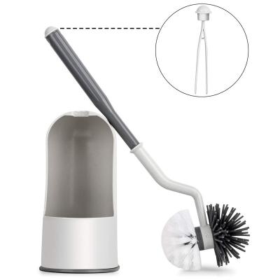 China VIPaoclean Sustainable Household Cleaning No Scratch Soft Toilet Cleaner Brush for sale