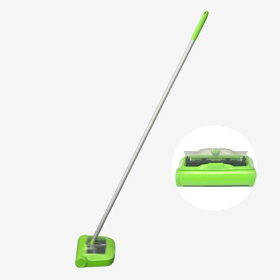 China VIPaoclean Home Interior Ministry Cleaning Carpet Magic Power Broom Smart Manual Carpet Sweeper for sale