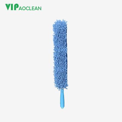 China Car VIPaoclean New Long Handle Hand Chenille Cleaning Brush Microfiber Fashionable Stretch Cloth for sale