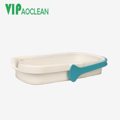 China VIPaoclean Portable Folding Pail Fishing Cleaning Bucket Car Washable Sustainable Bucket for sale