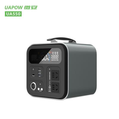 China Portable Outdoor Off-Grid Power Supply 500W Solar Charging AC/DC Battery AC/DC Fast Charging PD 60W Type C Power Station Phone Laptop Outdoor for sale