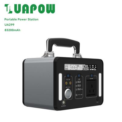 China Outdoor Portable Battery Backup Power Station Solar Power Supply 500W 220V 110V Type C Generator For Camping Te koop