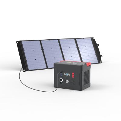 China Type C 300W 500W 1000W 2000W portable power station with 83200mah solar panel usb solar generator for home outdoor camping Te koop