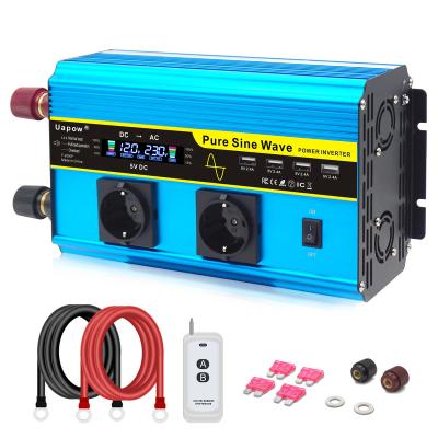 China Home Appliances / Solar System DC 1000w 12v 24v AC 110v 220v 230v 240v 1000 Watt Pure Sine Wave Power Inverter for sale