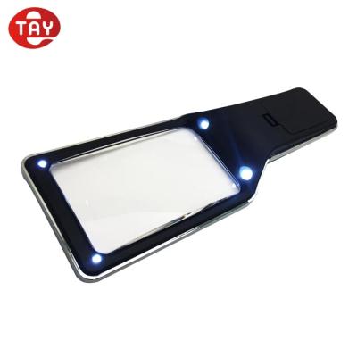 China Book Reading Magnifier With LED Light Low Vision Aids for sale