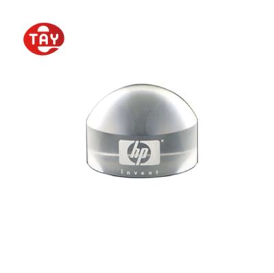 China Portable Magnifier Clear Lens Magnifier Acrylic Dome Paperweight 50mm Diameter. for sale