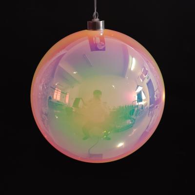 China Christamas Home Decoration Factory Wholesale Christmas Glass Ornament Christmas Tree Decoration Hanging Ball for sale