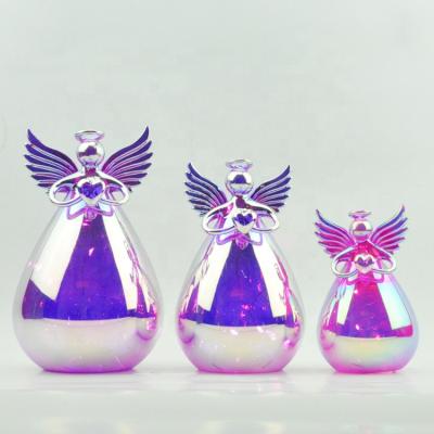 China Christmas Home Decor Ornaments Hot Selling Glass Crafts Christamas Decoration The Lead Glass Angel for sale