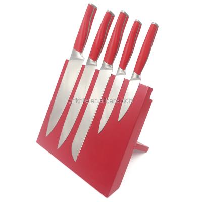 China 2021 Sustainable Best Selling Products Overall USA Eco-friendly Non-stick Stainless Steel 5pcs Knife Set for sale