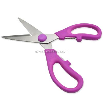 China High Quality PP&TPR Stainless Steel Kitchen Shear Scissors for sale