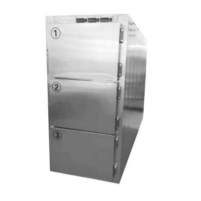 China 201/304Stainless Steel KLIT Mortuary Equipment Corpse Freezer Stainless Steel Morgue Refrigerator for sale