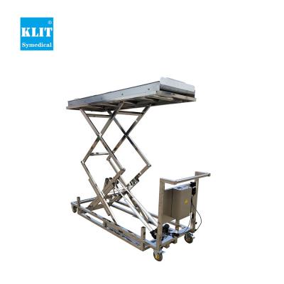 China American Style KLIT Mortuary Equipment Corpse Lift Battery Operated for sale