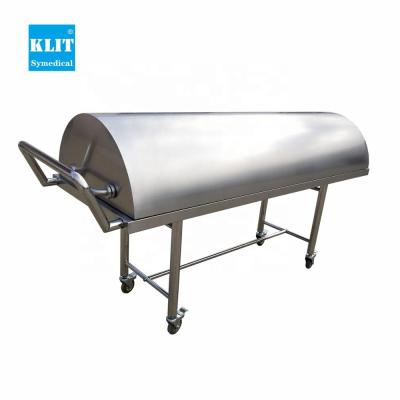 China Mortuary Body Trolley Burial Supplies Mortuary Body Trolley Corpse Transfer Trolley Cover for sale