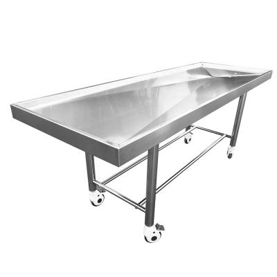 China Dismantling High Quality Structure Body Wash Autopsy Table for sale