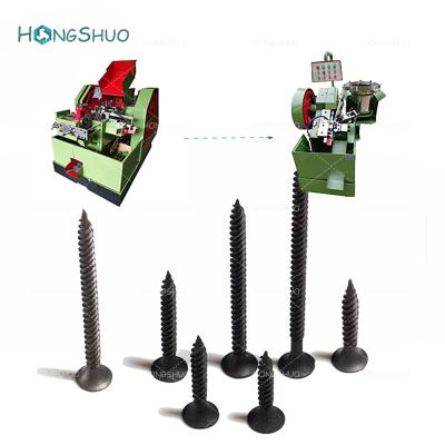 China Black Construction Screw Making Machine MDF Screw Production Line Manufacturer for sale