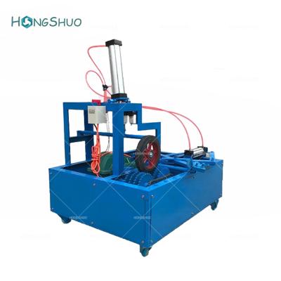 China Building Material Shops Double Sidewall Tire Cutter Tire Recycling Machine For Small Car Tires Smaller Than 750mm for sale