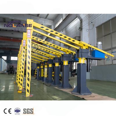 China Hot Selling Jib Crane Small Folded Arm Balance Crane 300kgs 500kgs 800kgs for sale