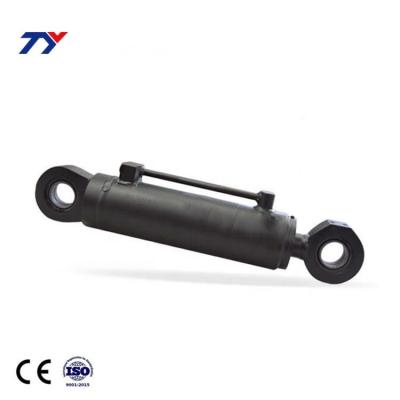 China Earing rack flange or double ended cylinder-welding hydraulic cylinder - cross tube cylinder for sale