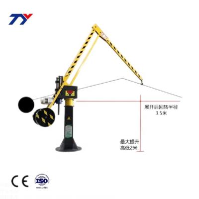 China Jib Crane Ty Construction Used Small Crane 200kg/300kg/500kg for sale