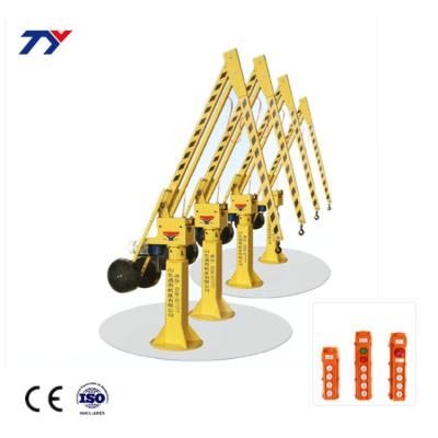 China Jib Crane Easy Operated JIB Crane 1000kg Hook Balance Suspended Air Jib Crane for sale