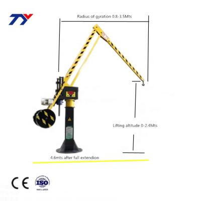 China Jib Crane Service Balance Suspending Jib Crane 300kgs 500kgs 800kgs Balance Crane for sale