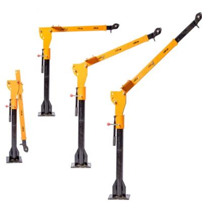 China Other China Factory Mini Telescopic Crane Portable Davit Crane 12 Volt Pickup Truck Crane for sale