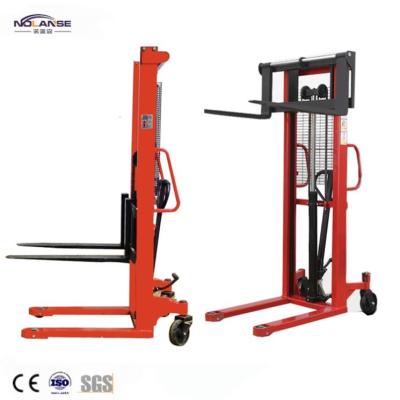 China Construction Building Construction Cylinder Ty Pallet Stacker Truck Walk Behind Pedestrian Pallet Lift Pallet Stacker for sale