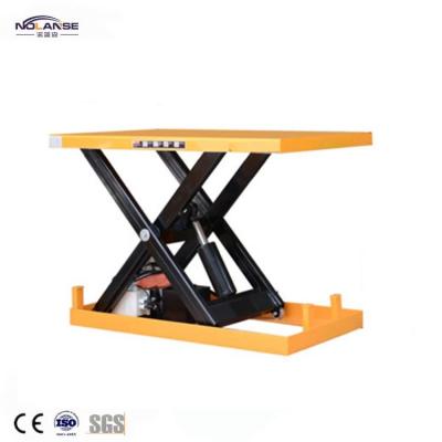 China Engineering Building Construction Hydraulic Cylinder Scissor Lift Manual Table Lift Mobile Platform Selling Cheap for sale