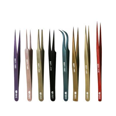 China Best Surgical Stainless Steel Tweezers Esd Tweezers Eyelash Extension Tweezers for sale