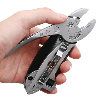 China MULTI FUNCTIONAL Outdoor Camping Outdoor Pliers Combination Pliers Wrench Tool Combination for sale