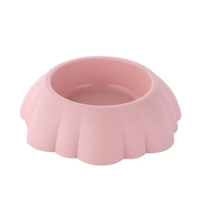 China Stored Pets Feeder Water Bowl Cats Neck Pad Sublimation Polymer Pet Bowl for sale