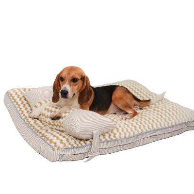 China 2022 New Arrival Four Seasons Dog Bed XXL Dog Bed XXL Breathable Indoor Dog Kennel Cushion Modern Universal Pet Sleep Mat for sale