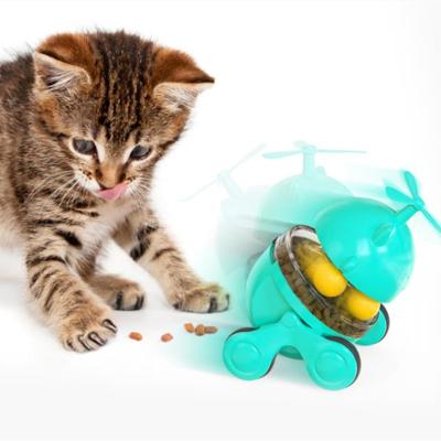 China Stored Interactive Q.I Therapy Ball Tumbler Food Ball Dispenser Lighter Stick Cat Game Training Pet Toys. for sale