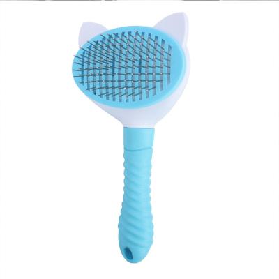 China Amazon Best Selling Cute Viable Dog Hair Brush Pet Hair Remover Silicone Pet Cleaning Brush for sale