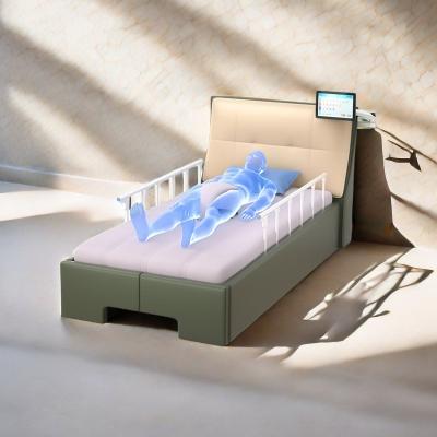 China Home care Deluxe elderly nursing bed for home use with back lifting angle adjustable and personalized settings for sale