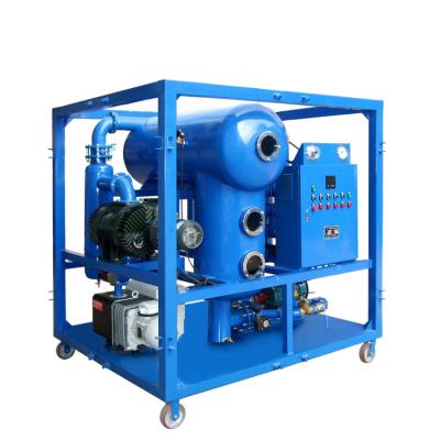 China Huazheng transformer oil and freezer oil transformer oil filter oil purification machine electric hydraulic oil filtration machine for sale