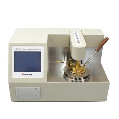 China Petroleum Oil Flash Point Tester Flash Point Testing Instrument Closed Cup Flash Point Tester HZBS-X3 for sale