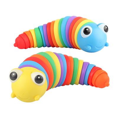 China New Ingot Snail Duct Puzzle Decompression Bending Bubbler Tornado Stress Reduction Bending Toys For Children for sale