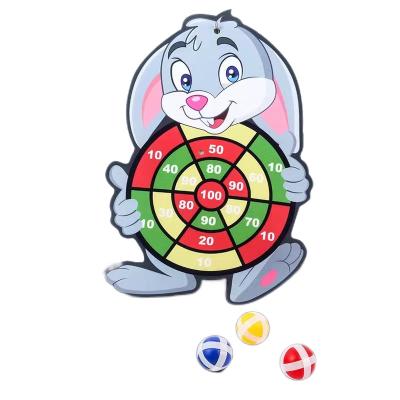 China Motion Kids Play Dart Board Set Of 3 Sticky Ball Safety Dart Games Gifts For Kids for sale