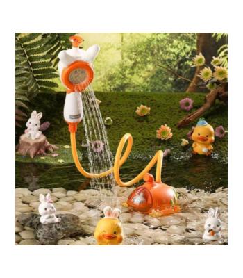 China Baby Shower Toys Water Jet Baby Boy and Girl Shampoo Electric Submersible Artifact Toys Paddling for sale