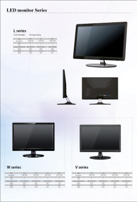 China 21.5'' Inch 1920*1080 Resolution Backlit LED Monitor L Series LED Backlight With OEM for sale